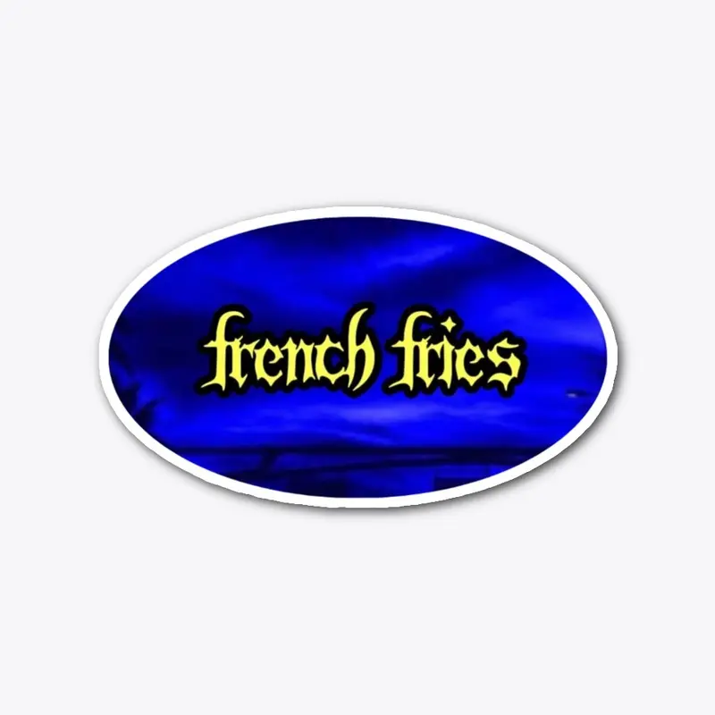 French Fries Blue Sky